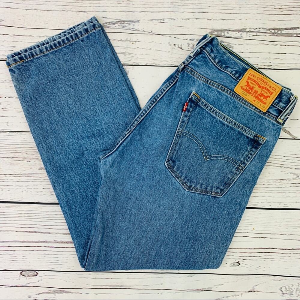 Levi’s 505 blue jeans excellent condition 36x30